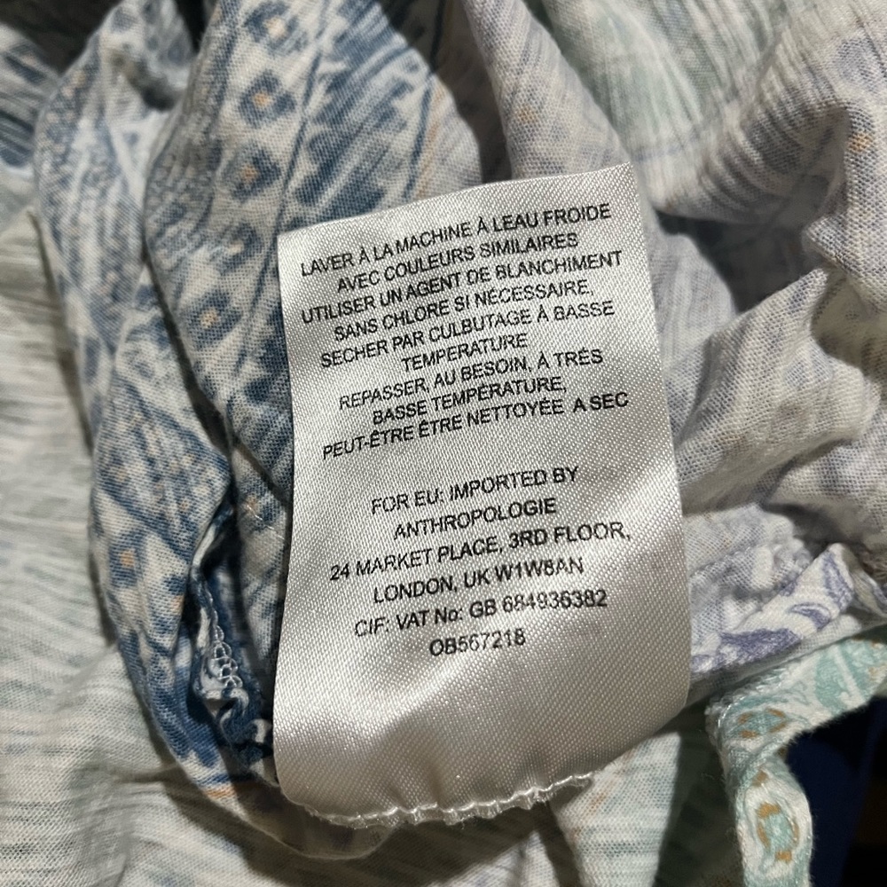 Anthropologie Postmark Patchwork Tee - image 6